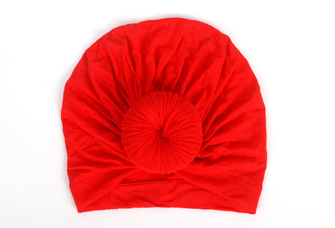 Red (Doughnut Turban)