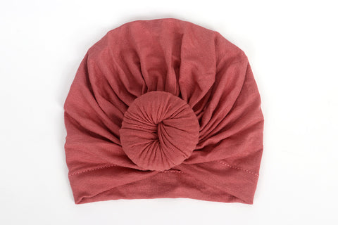 Rose Pink (Doughnut Turban)