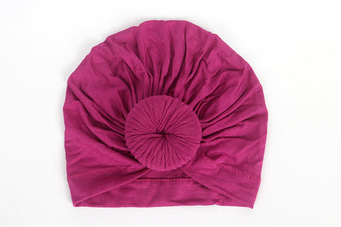 Fuchsia (Doughnut Turban)