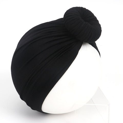 Black (Doughnut turban)