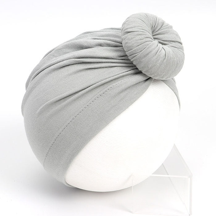 Grey (Doughnut Turban)