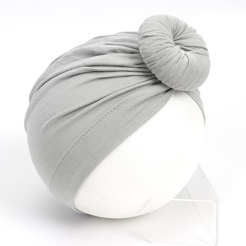 Grey (Doughnut Turban)