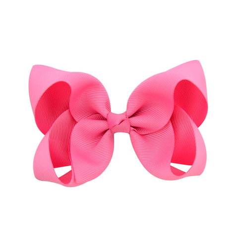 Ribbon Bow Clip-in (4 inch)