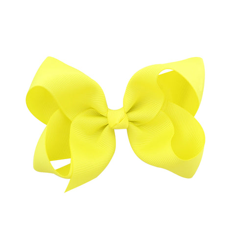 Ribbon Bow Clip-in (4 inch)