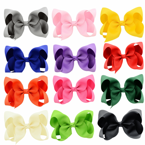 Ribbon Bow Clip-in (4 inch)