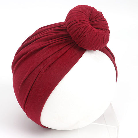 Burgundy (Doughnut turban)