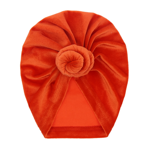 (New) Velvet Top Knot Turban Collection