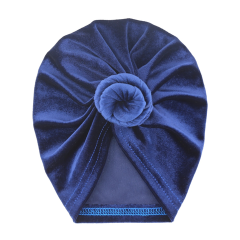 (New) Velvet Top Knot Turban Collection