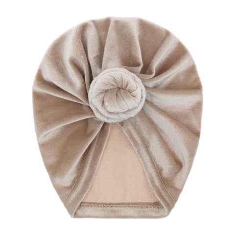 (New) Velvet Top Knot Turban Collection