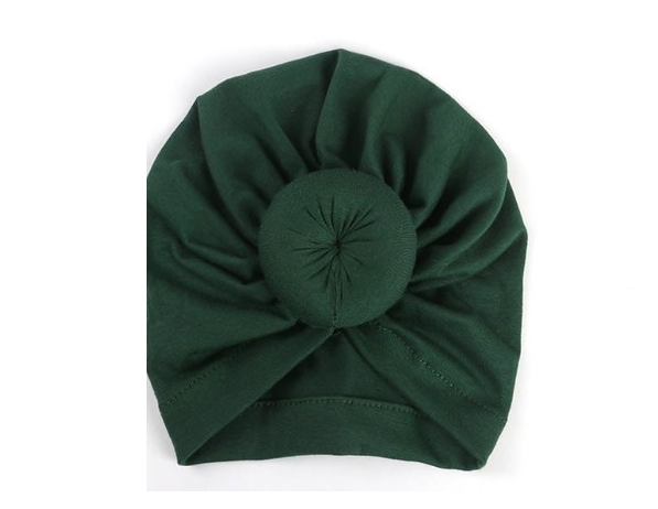 Money Green (Doughnut Turban)