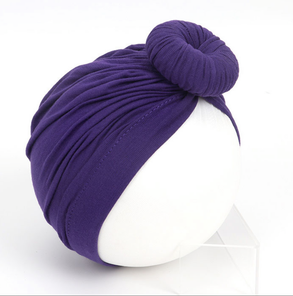 Purple (Doughnut turban)