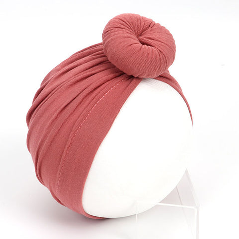 Rose Pink (Doughnut Turban)